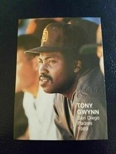 Tony Gwynn San Diego Padres #9 1989 Singles Superstars RARE Oddball
