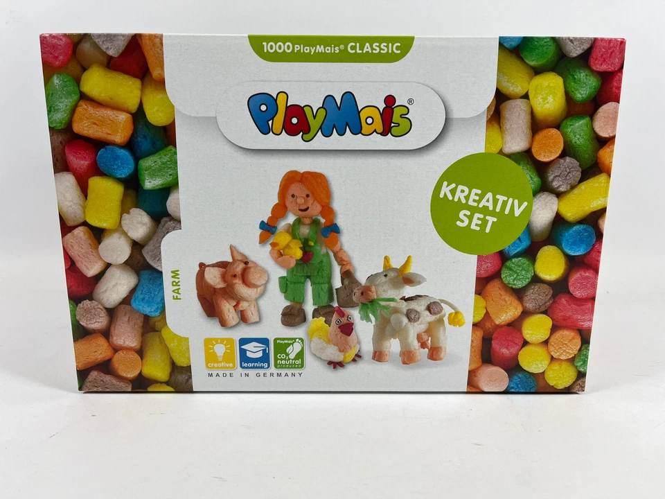 PLAYMAIS Play Mais - Kreativ Set 1000 Bauernhof (160831) Neuware