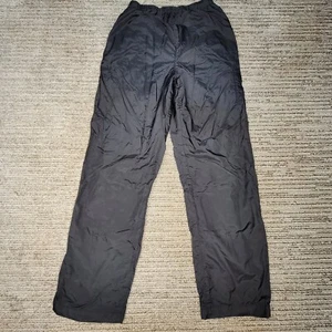 Columbia Size L Girls Youth Snow Pants Elastic Adjustable Waist Ankle Black - Picture 1 of 7