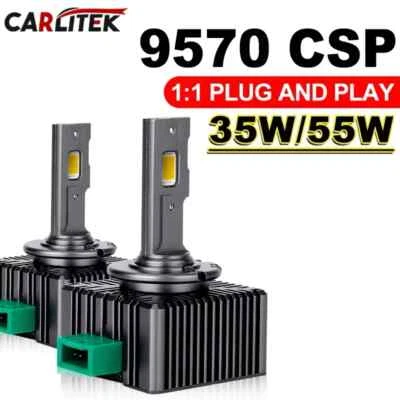 D1S Led Headlight D3S Canbus Bulbs 30000LM CSP D4S D5S D2S D8S Led 110W Car Bulb - Image 1 of 4