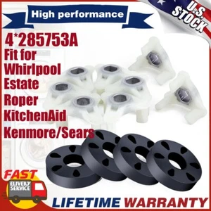 4 Washer Motor Coupling For Whirlpool Kenmore 285753A LP753A 70 80 90 110 Series - Picture 1 of 15