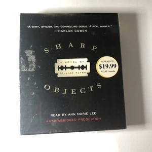Sharp Objects: A Novel by Gillian Flynn 2013, 8-CDs, Unabridged New Sealed! - Foto 1 di 6