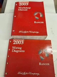 Ford 2003 Ranger Workshop Manual Vol & Wiring Diagram Manual OEM Factory - Picture 1 of 9