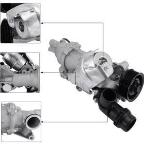 Water Pump 2742000301 for Mercedes-Benz C180 C200 C250 C300 E200 C204 W204 W212 - Picture 1 of 10
