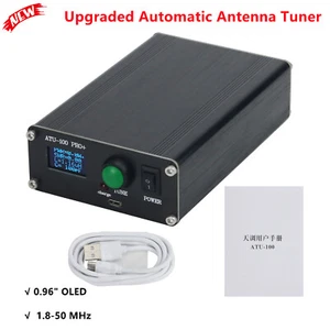 HamGeek ATU-100 Pro+ Ulepszony automatyczny tuner antenowy 120W Tuner krótkofalowy 0,96 cala - Zdjęcie 1 z 9