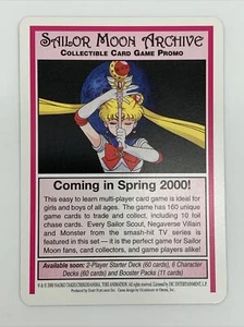 Sailor Moon Archive CCG Promo Moderately Played - Picture 1 of 2