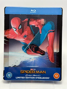 ✅SPIDER-MAN: HOMECOMING Steelbook Blu-ray Embossed Lenticular Marvel Zavvi New - Picture 1 of 6