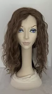JACQUELYN Wig HUMAN HAIR • FT CURLY XLong 14-8 • Monofilament French Top *READ* - Picture 1 of 8
