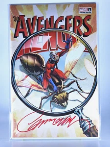 All-Out Avengers #1 2022 Signed J. Scott Campbell Variant Cover w/COA & Sealed - Picture 1 of 4