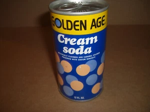 Golden Age Cream Soda S/S Can 1970'S Houston Tx – Rare – Original – Collectible - Picture 1 of 6