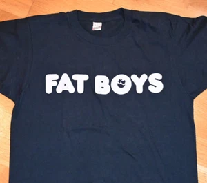 *1980's THE FAT BOYS* vtg original rap hip-hop concert tour tee shirt (M/L) NYC - Picture 1 of 4