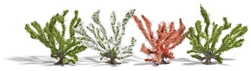 Busch 6064 - 1/87/H0 4 Cespugli Primaverili - Nuovo - Immagine 1 di 1