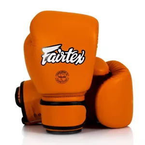 GUANTI DA BOXE FAIRTEX BGV16 COLORE ARANCIONE MUAY THAI KICK MMA ALLENAMENTO DONNA NUOVI - Foto 1 di 4