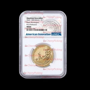 2025 ARKANSAS ( AR ) AMERICAN INNOVATION RAYE MNT NGC MS66 FRST RLS⭐PRE-SALE⭐ - Picture 1 of 1