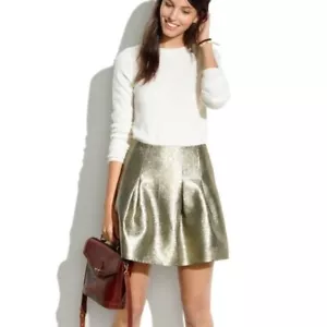 Madewell Rock 0 Schimmer Metallic Gold Ausgestellt Mini Urlaub Aline - Bild 1 von 7