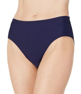 Pantalones de bikini clásicos para mujer ISLAND ESCAPE talla 16 azul marino traje de baño Foto 1 de 2