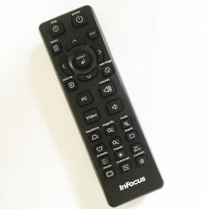 Remote For Infocus IN3184HD IN8606HD IN5110 IN3116 IN5382 IN2196 DLP Projector - Picture 1 of 3