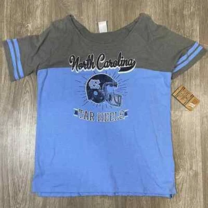 Tar Heels UNC University of North Carolina t shirt size large 12-14 NWT - Picture 1 of 5
