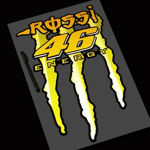 Rossi 46 REFLECTIVE decals stickers motorcycle graphic x 1 EXTRA LARGE - Picture 1 of 3