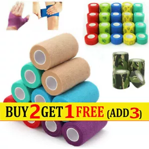 Sports self-adhesive elastic bandage for finger, wrist, knee, ankle, - Picture 1 of 26