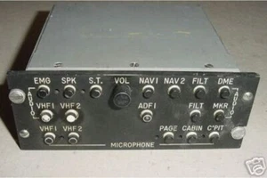 M-1035B-1, M1035B-1, Avionics Audio Control Panel - Picture 1 of 1