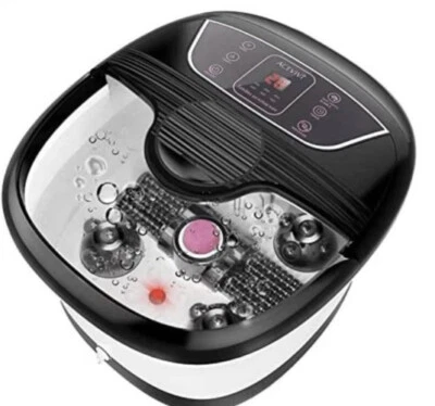 Masajeador de pies Acevivi spa baño con burbujas de calor vibraciones rodillos de masaje temperatura Foto 1 de 4