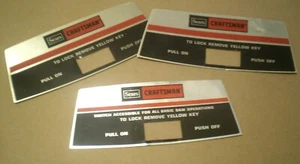 1 Sears Craftsman Radial Arm Saw Front Arm Trim 63680 for Model 113.197702, etc. - Picture 1 of 6