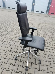 Sedus up-103 Open Up Bürodrehstuhl Leder mit Kopfstütze Rechnung (62) - Bild 1 von 20