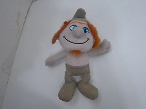 The Smurfs Hackus Smurf Plush 10" Movie Stuffed Toy 2013 Kellytoy Orange Hair  - Picture 1 of 5