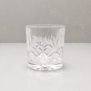 Bicchiere vetro whisky taglio vecchio lomond cristallo Edimburgo alto 3" 7,6 cm 1° - Foto 1 di 1