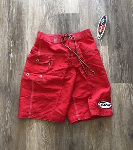 NEW KATIN 90’S BOARD SHORTS SURF GOLF SUP WAKEBOARD MX HAWAII TRUNKS BOYS 25 - Picture 1 of 4