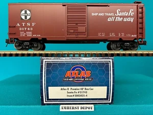3003025-4 Atlas O Santa Fe PS-1 Box Car #31743 O Scale ATSF New - Picture 1 of 1