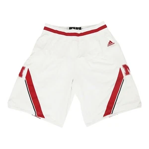 Nebraska Cornhuskers Men's Primary Logo White Basketball Performance Shorts - Picture 1 of 2