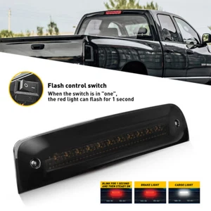 For Dodge Ram 1500 Classic 2019-2021 LED Third Brake Tail Light Cargo Lamp Smoke - Picture 1 of 21