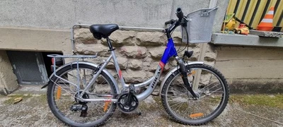 Damenfahrrad, Bocas MC-20 ATB Sport, Farbe: Silber/Blau - Bild 1 von 3