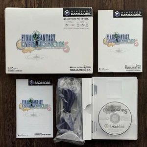 JAPAN Nintendo GameCube FF Crystal Chronicles Big GBA Cable Set Complete In Box - Picture 1 of 19