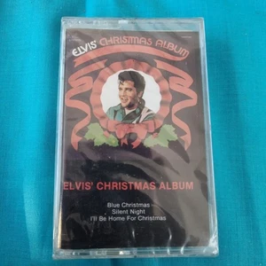 Elvis Presley Elvis' Christmas Album 1985 RCA Cassette Tape Sealed Never Opened - Picture 1 of 4