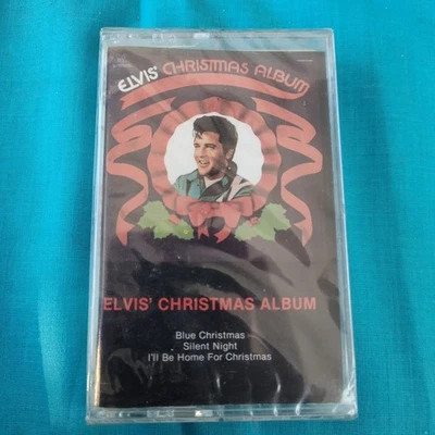 Elvis Presley Elvis' Christmas Album 1985 RCA Cassette Tape Sealed Never Opened  - Image 1 of 4