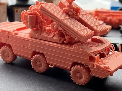 3D Printed 1/72/87/144S Soviet SAM-8 Air Defense Missile Unpainted Model Kit - Image 1 of 4