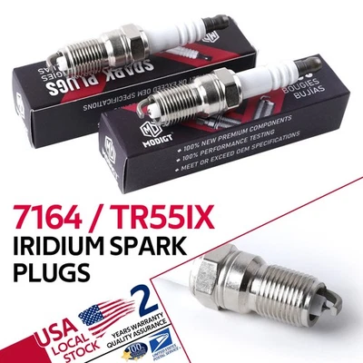 4x Iridium IX Spark Plugs For Ford Transit Connect 2.0L 2010-2011 2012-2013 OEM - Image 1 of 4
