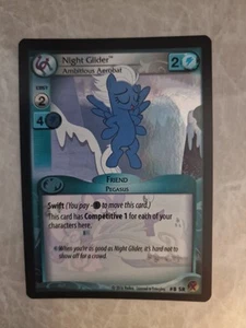 My Little Pony Card CCG Marks in Time Super Rare #8 SR Night Glider - Picture 1 of 2