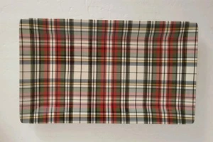 Pottery Barn Denver Plaid 16.5" Serving Platter Cottagecore Stewart Aspen - Picture 1 of 5