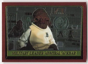 1999 Chrome Archives Star Wars #88 Admiral Ackbar NON_SPORT Star Wars - Bild 1 von 2