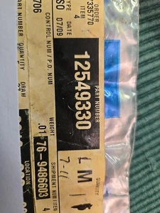 GM NEW Detent Spring 12549330, 1994-98 S10 Truck - Bild 1 von 3