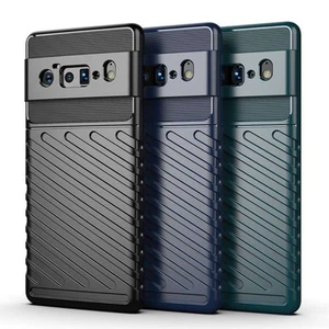 Coque pour Google Pixel 6a 5G - housse etui silicone gel thunder + verre trempe - Photo 1 sur 3