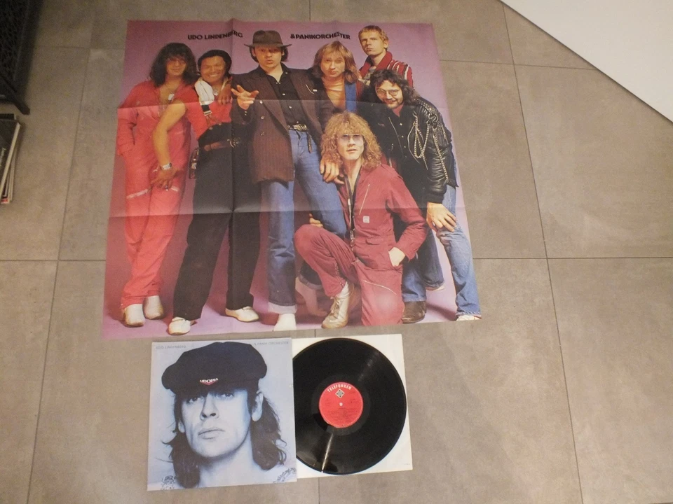 Udo Lindenberg - Udopia      GERMANY  LP + POSTER   GAT  Vinyl   vg+  #2 - Bild 1 von 4