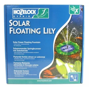 HOZELOCK CYPRIO SOLARBETRIEBENER SCHWIMMENDER LILIENTEICH BRUNNENPUMPE KOI FISCHGARTEN - Bild 1 von 4