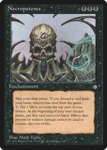 Necropotence x1 Ice Age MTG Magic the Gathering Black Enchantment Card - Picture 1 of 1