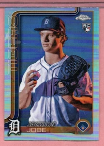 Jackson Jobe 2025 Topps Chrome Rookie Photo Variation SP RC Tigers #249 - Picture 1 of 1