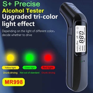 Easily Portable Alcohol Breathalyzer Tool with NonContact Testing Mode - Picture 1 of 12